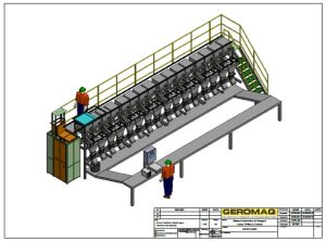 Sistema de pesagem automático Linear